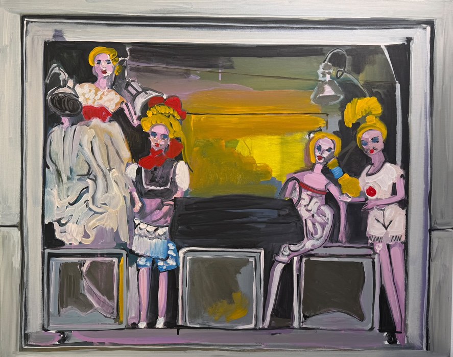ART COMPASS - Jonas Hoedicke - Schwarzes Cafe Schaukasten - 80 x 100 cm ART COMPASS - Jonas Hoedicke - Schwarzes Cafe Schaukasten - 80 x 100 cm